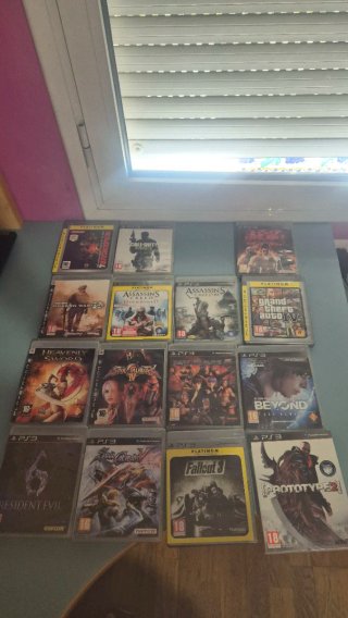Lote Videojuegos PS3: Acción, Terror, RPG