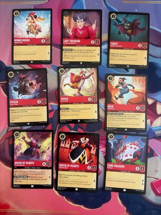 Lorcana Floodborn Carte Set