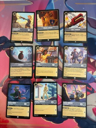 Lorcana Floodborn Carte Set
