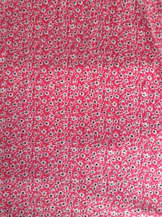 Vestido Bershka flores rosa Talla M