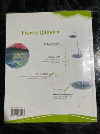 Libros 1ro bachillerato biosanitario (ciencias)