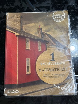 Libros 1ro bachillerato biosanitario (ciencias)