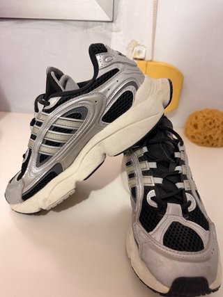 Zapatillas Adidas Ozmillen Originales Negro/Plata