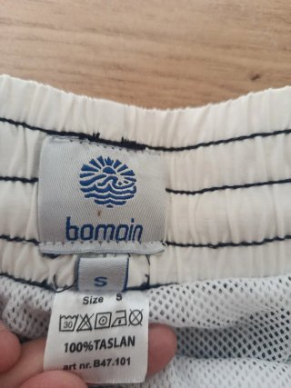Bañador azul con estampado