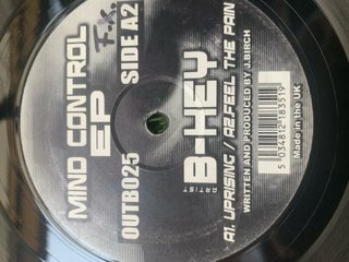 2 Vinilo B-Hey Mind Control EP Drum & Bass.