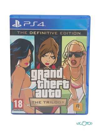 Videojuego Grand Theft Auto The Trilogy PS4