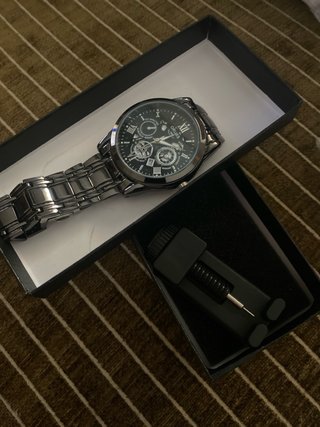 Reloj Oruss Azul y Dorado