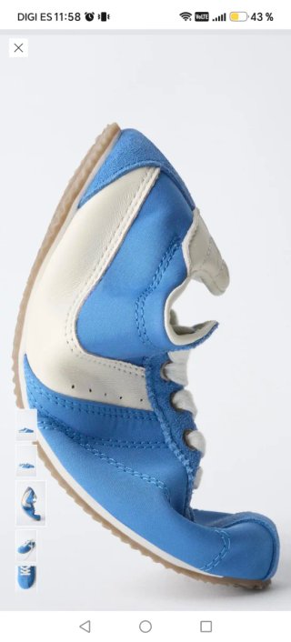 Zapatillas Zara x Penn Talla 40