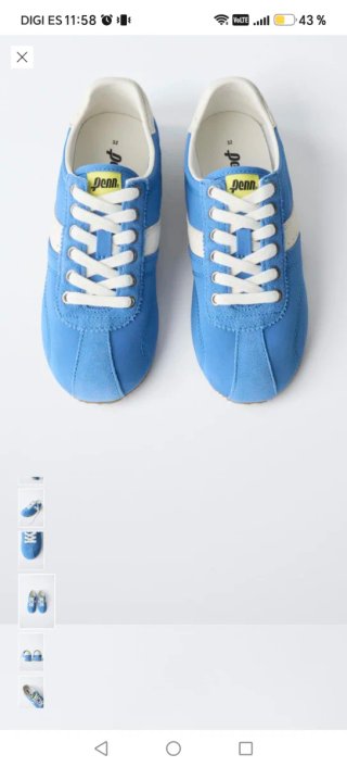 Zapatillas Zara x Penn Talla 40
