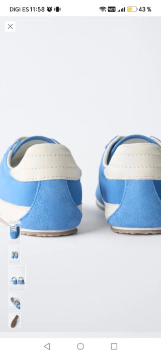 Zapatillas Zara x Penn Talla 40