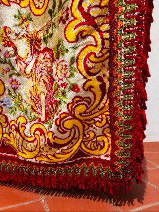 Colcha antigua vintage
