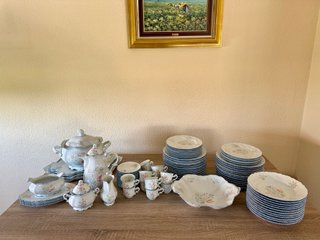 Vajilla Porcelana Capeans Made in Spain 84 Piezas