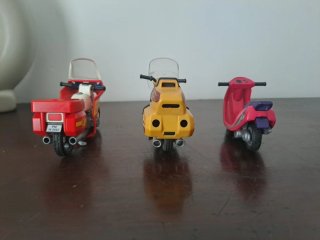 Lote 3 motos Playmobil