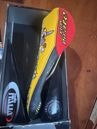 Sillín Selle Italia Marco Pantani Amarillo