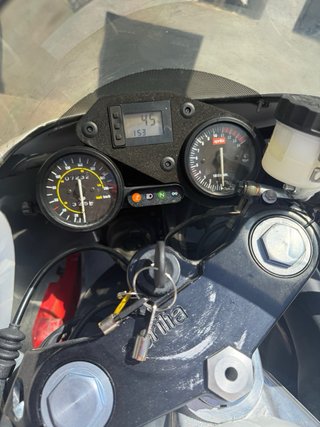 Aprilia RS 125 Roja y Blanca