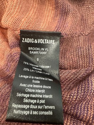 Zadig & Voltaire Jersey sin mangas mujer