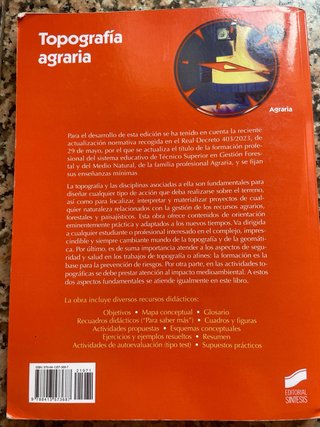 Topografía agraria contenido actualizado