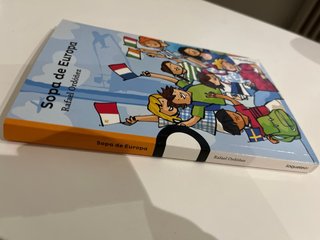 Sopa de Europa libro. Rafael Ordóñez.