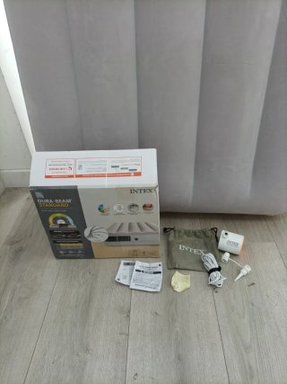Colchón Hinchable Intex gris