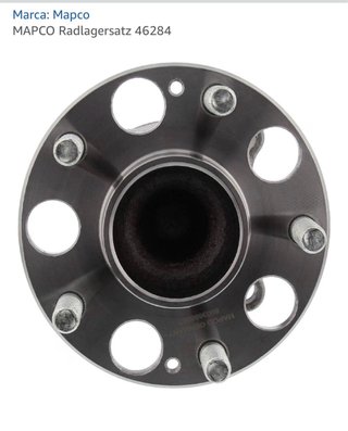 Cojinete Rueda Trasera Mapco 46284 Honda Accord 8