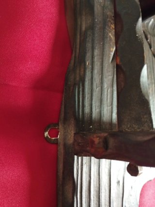 Perchero madera antiguo