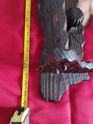 Perchero madera antiguo