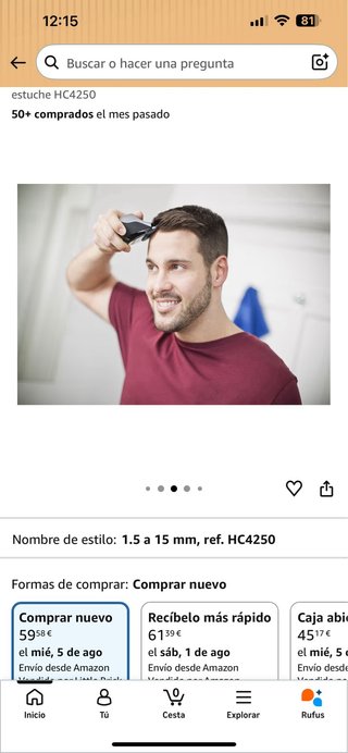 Remington QuickCut HC4250 Cortapelos