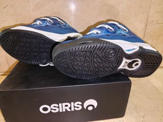 Zapatillas Osiris D3 Unisex Azul y Blanco