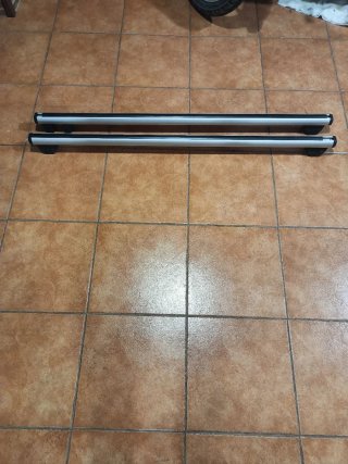 Barras de techo CRUZ con llaves