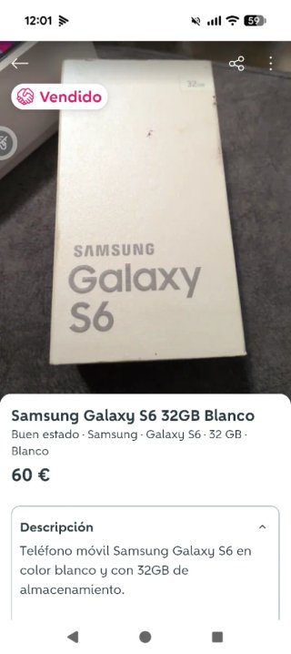 Samsung Galaxy S6 32GB Blanco