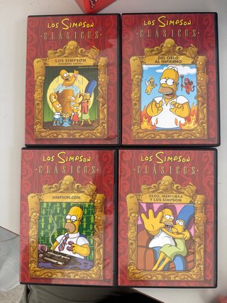 Colección DVD Los Simpsons Clásicos. 12 dvd