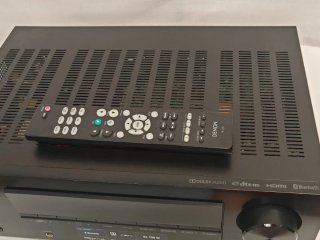 Amplificador Denon AVR-X250BT Negro