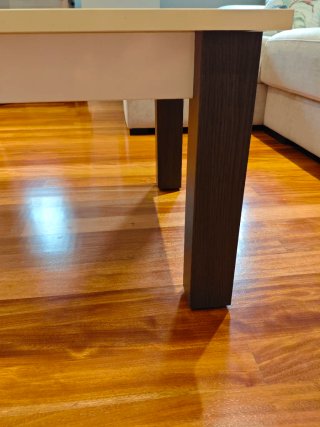 Mesa de centro elevable