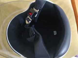 Casco de moto con visera Marca nzi helix jinior