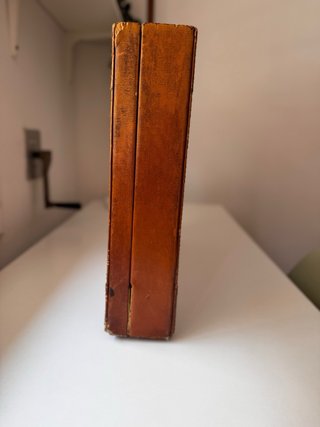 Maletín vintage El Corte Inglés de piel