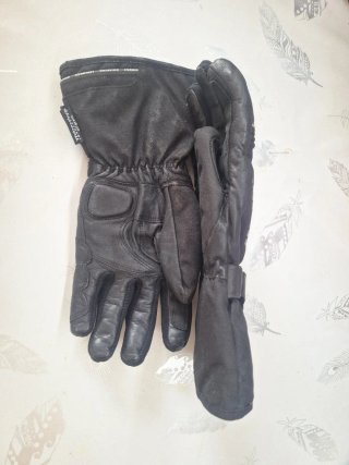 Guantes Moto LEVIOR Gore-Tex Negros