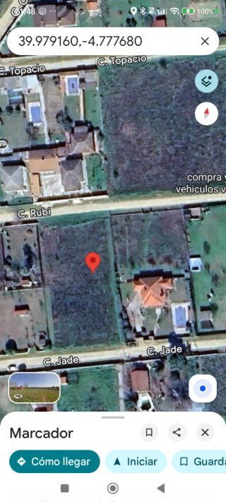 Parcela terreno, urbanización las Gemas,