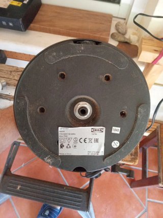 Pie de lámpara de suelo