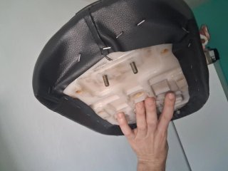 Asiento Moto Cafe Racer Negro