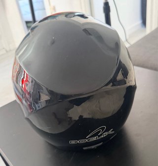 Casco de moto GO-ELIX negro