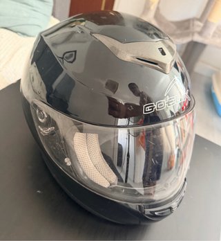 Casco de moto GO-ELIX negro