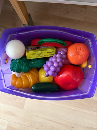 Cocinita de juguete de madera