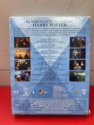 BLU-RAY DISC: HARRY POTTER 'COLECCION 8 PELICULAS