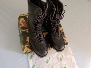 Botas de piel 42 negras