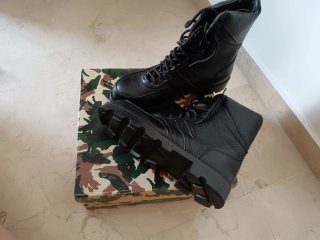 Botas de piel 42 negras