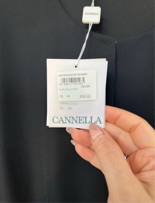 Coprispalle Cannella nero taglia 46