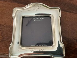 Marco de plata de ley Montejo 9x10