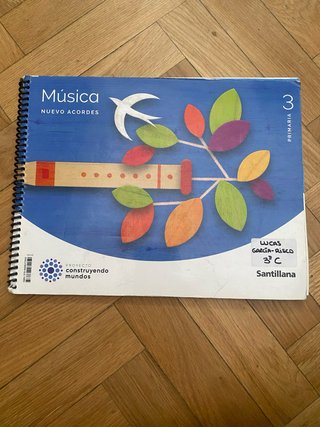 Libro Música Nuevo Acordes Primaria 3
