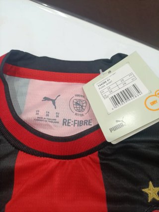Completo bambino Milan (maglia e pantaloncini)
