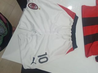 Completo bambino Milan (maglia e pantaloncini)